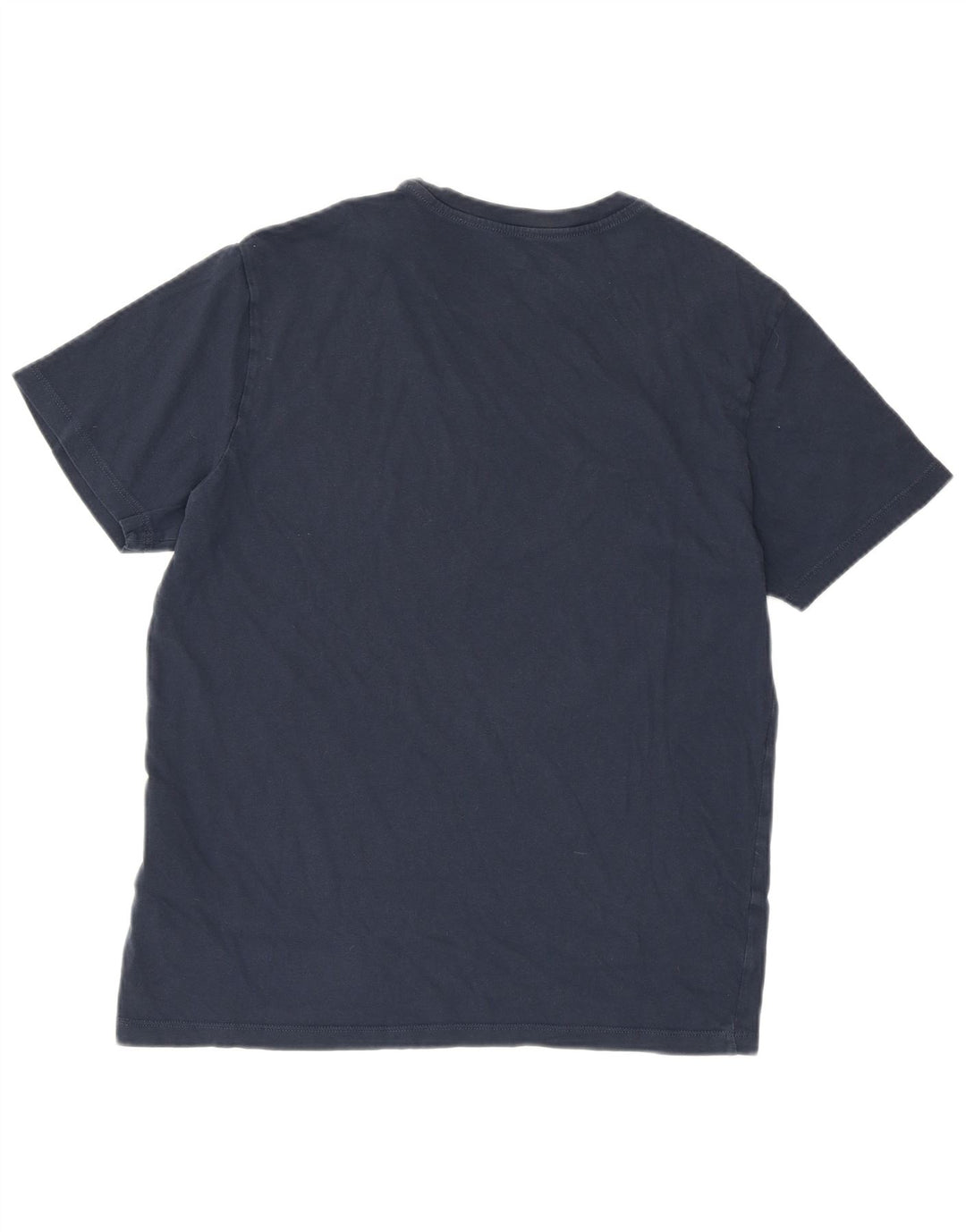 LEVI'S Herre grafisk T-shirt Top Medium Marineblå Bomuld