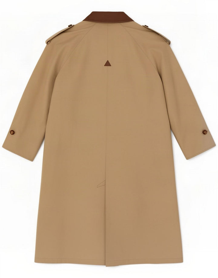 L'impermeabile Womens Trench Coat IT 40 Small Beige Floral