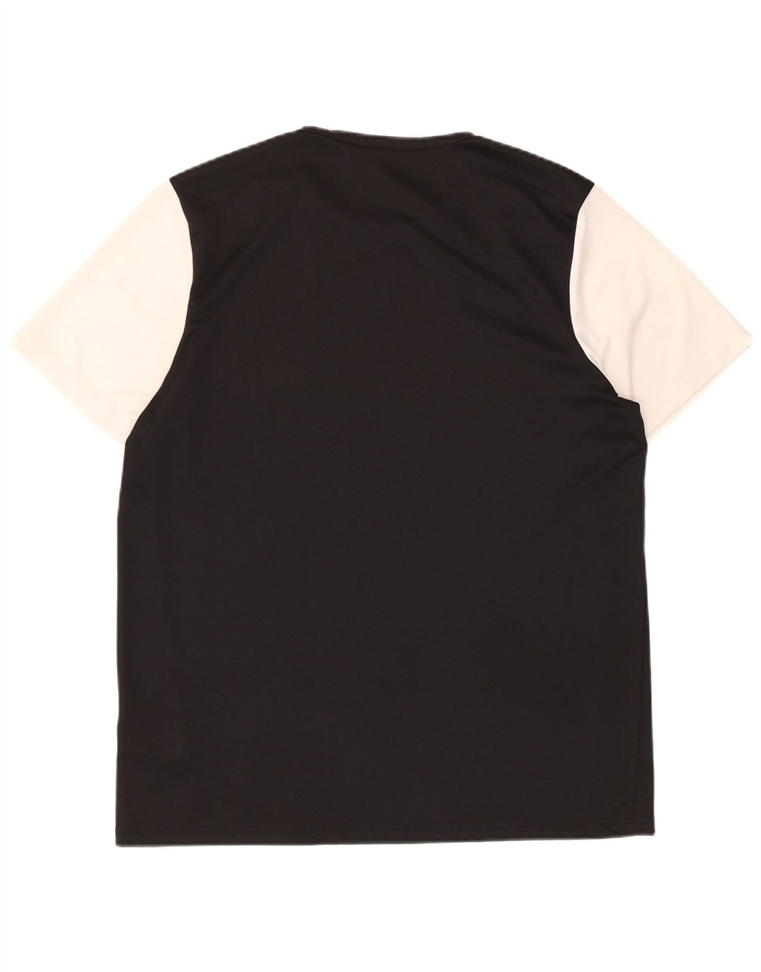 Adidas Kortærmet T-Shirt Top Stor Sort Colourblock Polyester