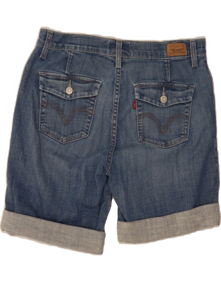 LEVI'S Womens Denim Shorts US 10 Large W34 Blue Cotton Vintage Levi's and Second-Hand Levi's from Messina Hembry 