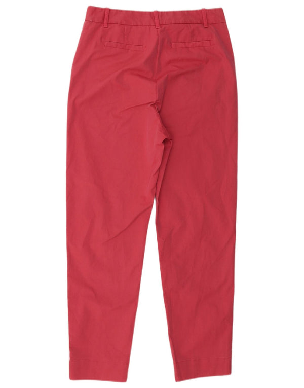 Marks & Spencer koniske chinobukser til kvinder UK 10 Small W28 L27 Pink