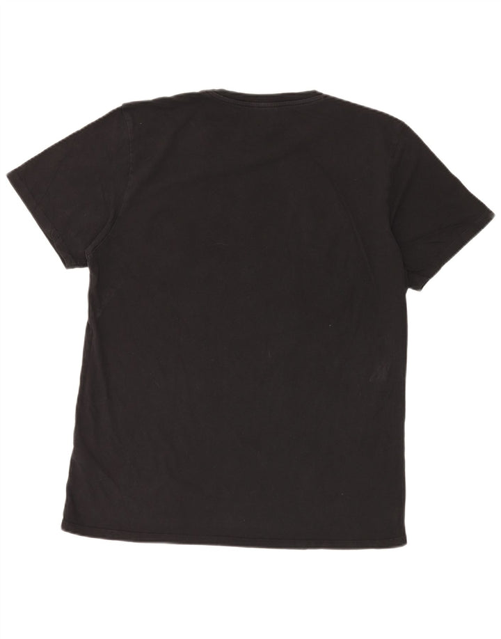Lee Herre grafisk T-shirt top XL sort bomuld