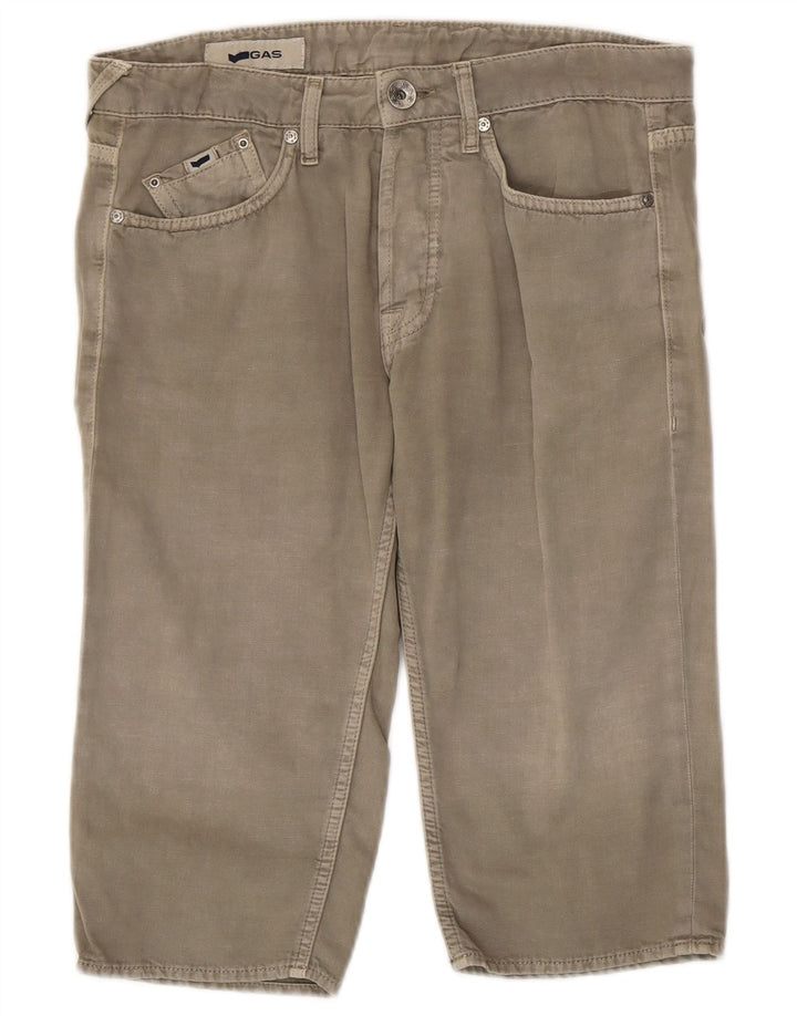Gas Denim Shorts til mænd W29 Små Grå