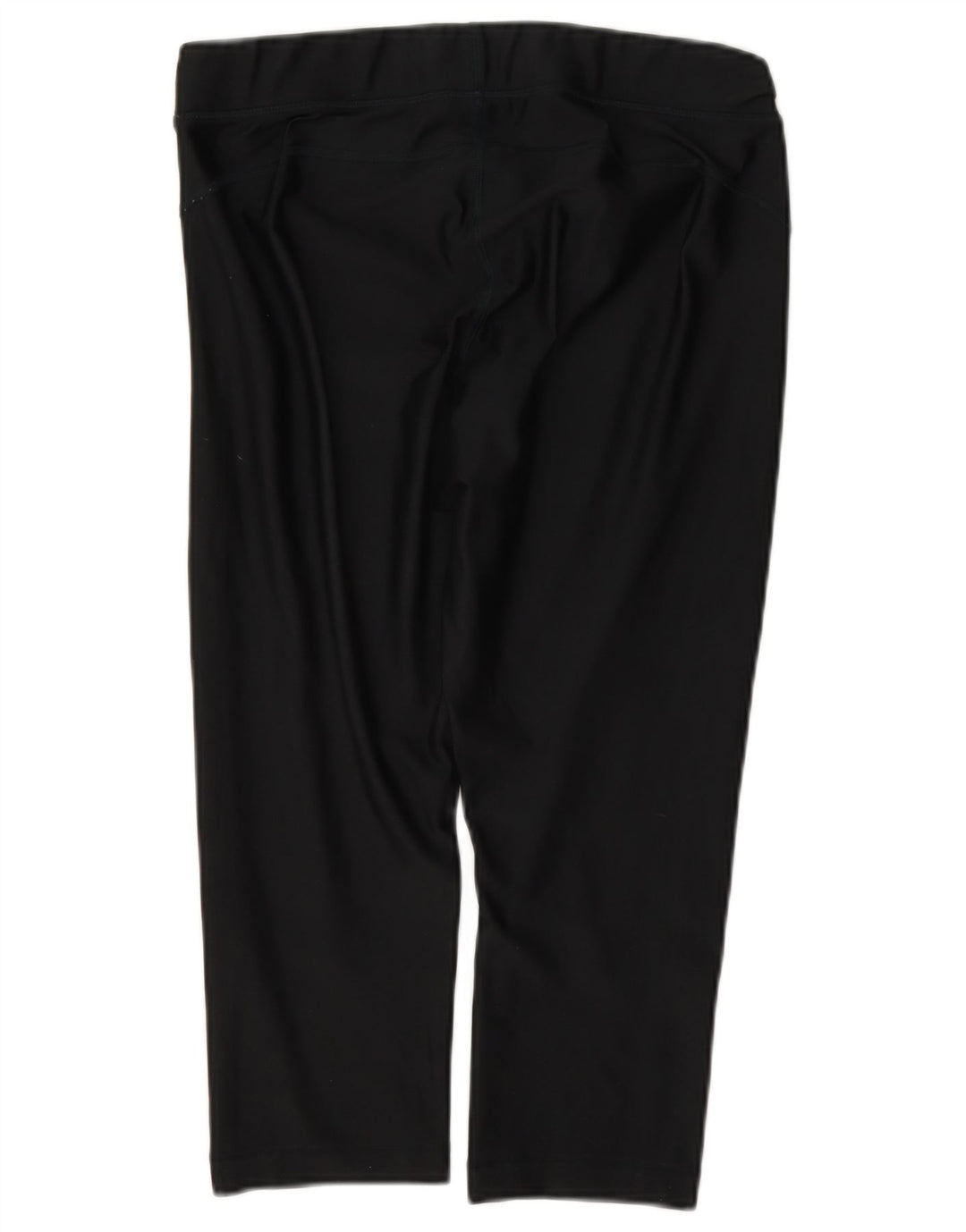 Under Armour Dame Capri Leggings UK 16 Large Black Polyester
