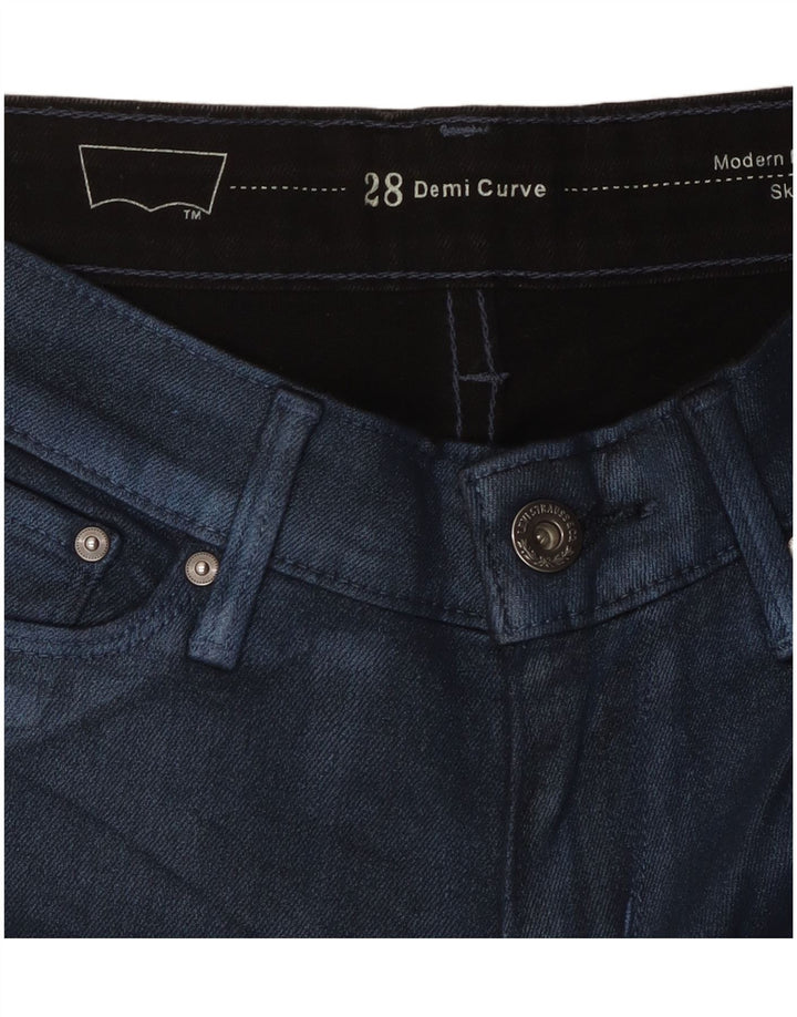 LEVI'S Dame Demi Curve Skinny Casual Bukser W28 L26 Blå