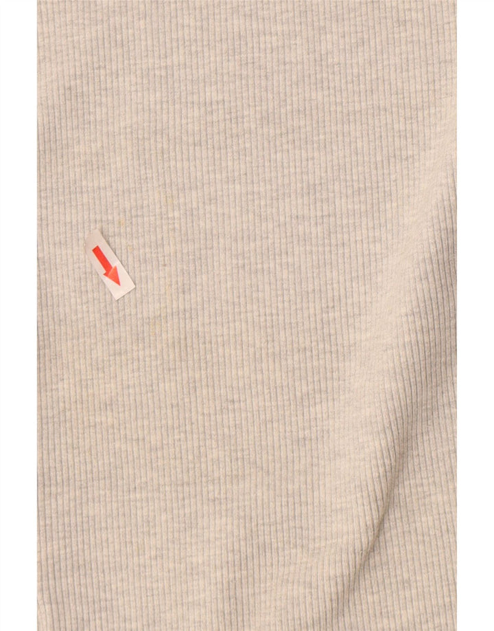Zara Trafaluc lige nederdel til kvinder Small W26 Grå Colourblock Polyester