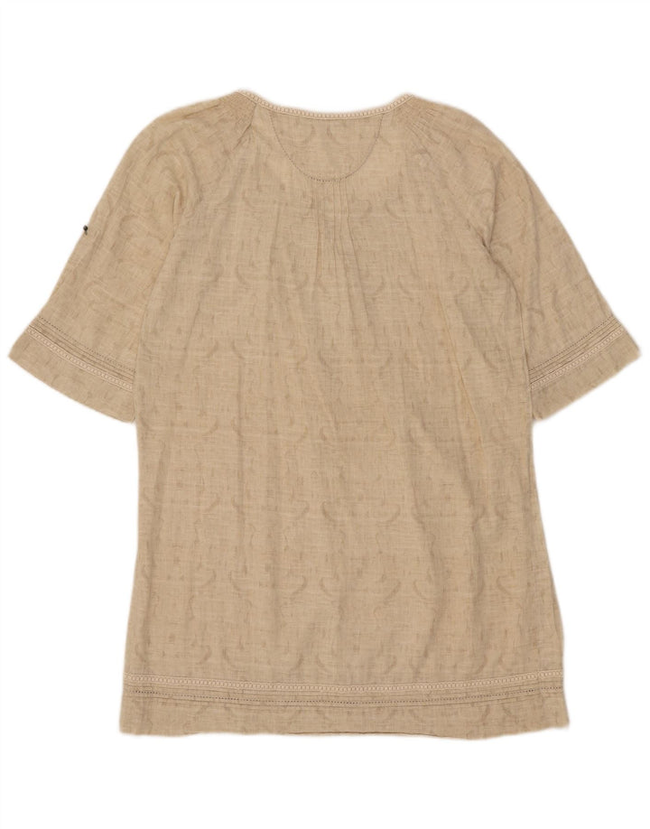 Zara Oversized Tent Dress UK 10 Small Beige
