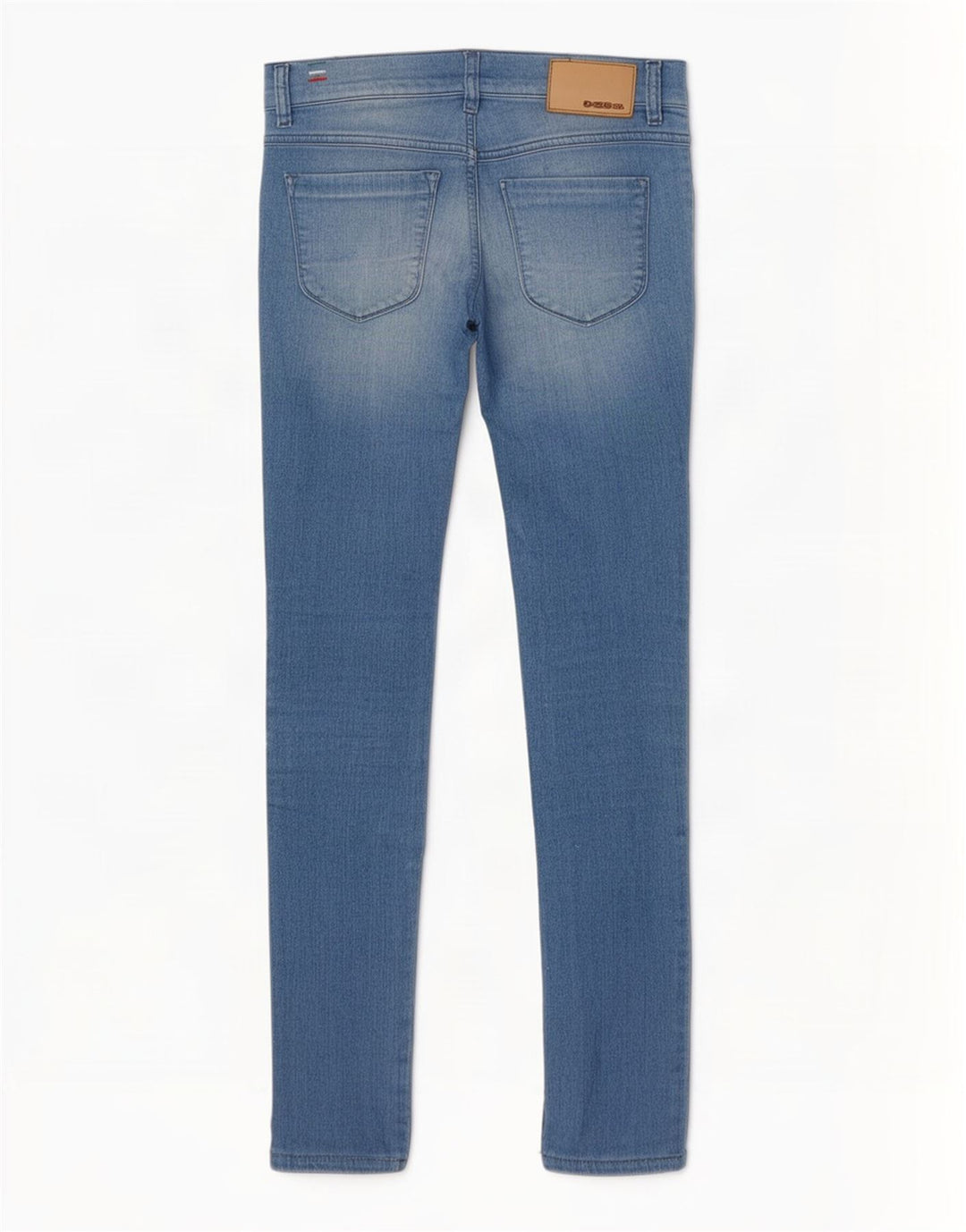 Diesel Dame Skinny Jeans W28 L31 Blå Bomuld