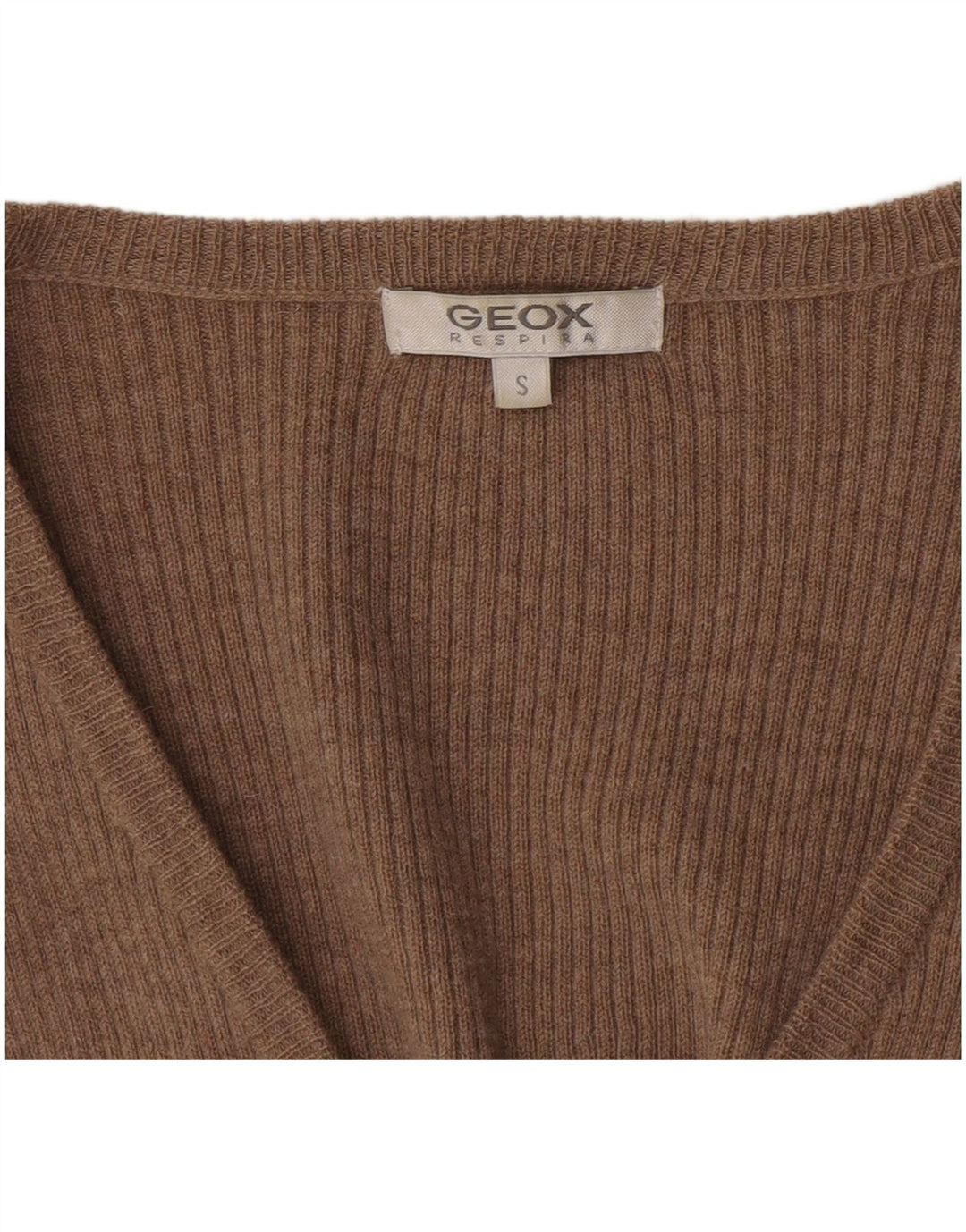 Geox Cardigan Sweater til kvinder UK 10 Lille Brun