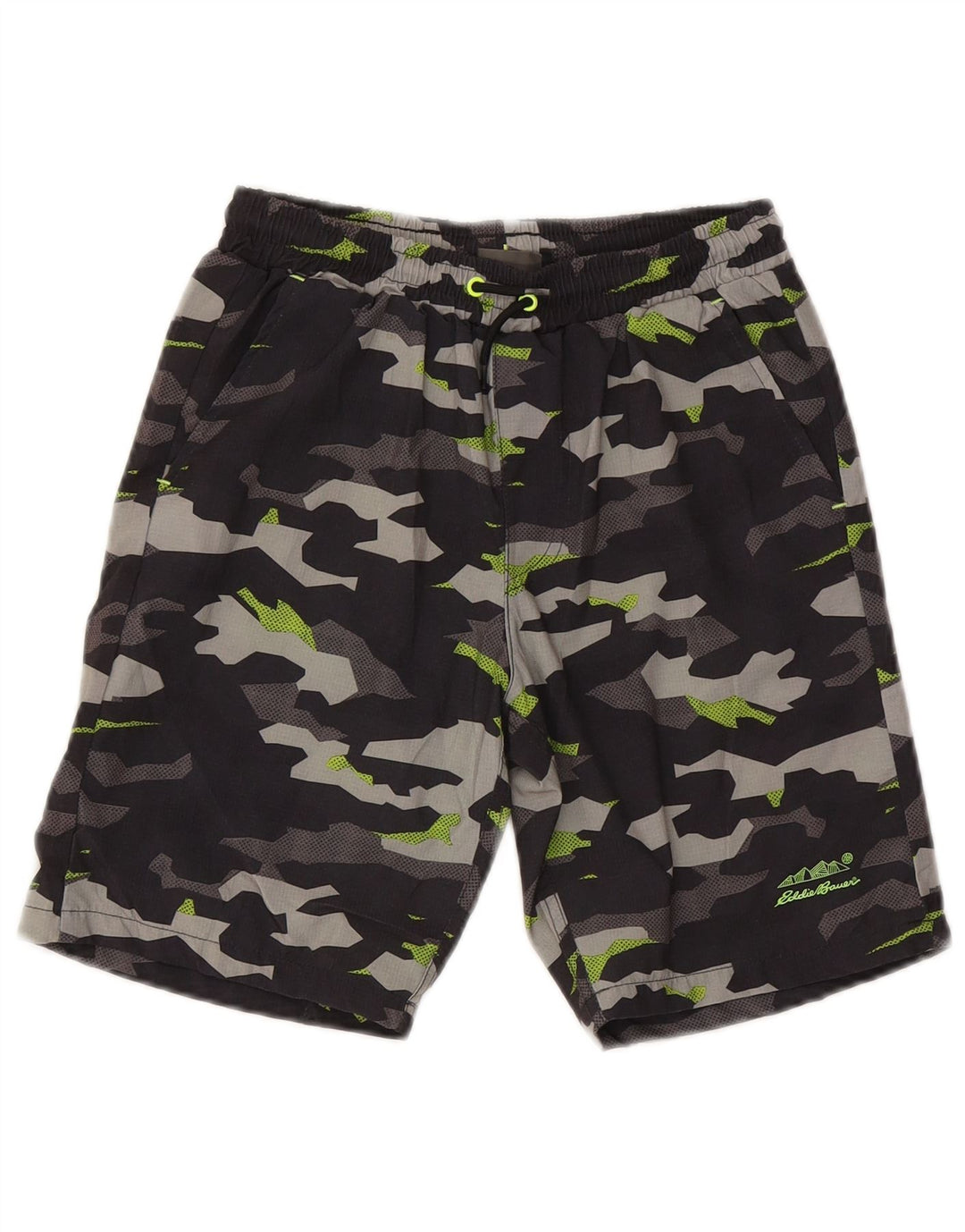Eddie Bauer Drenge svømmeshorts 10-11 år Medium Sort Camouflage