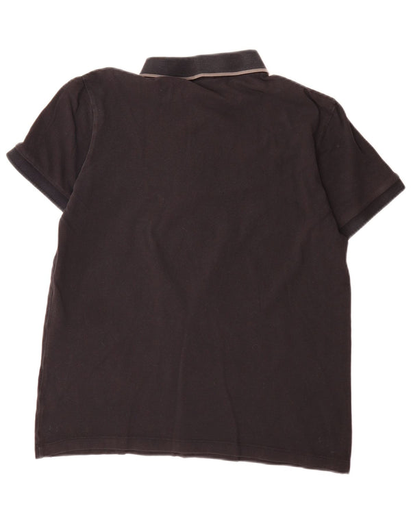 Hugo Boss Poloshirt til mænd Medium Sort Bomuld