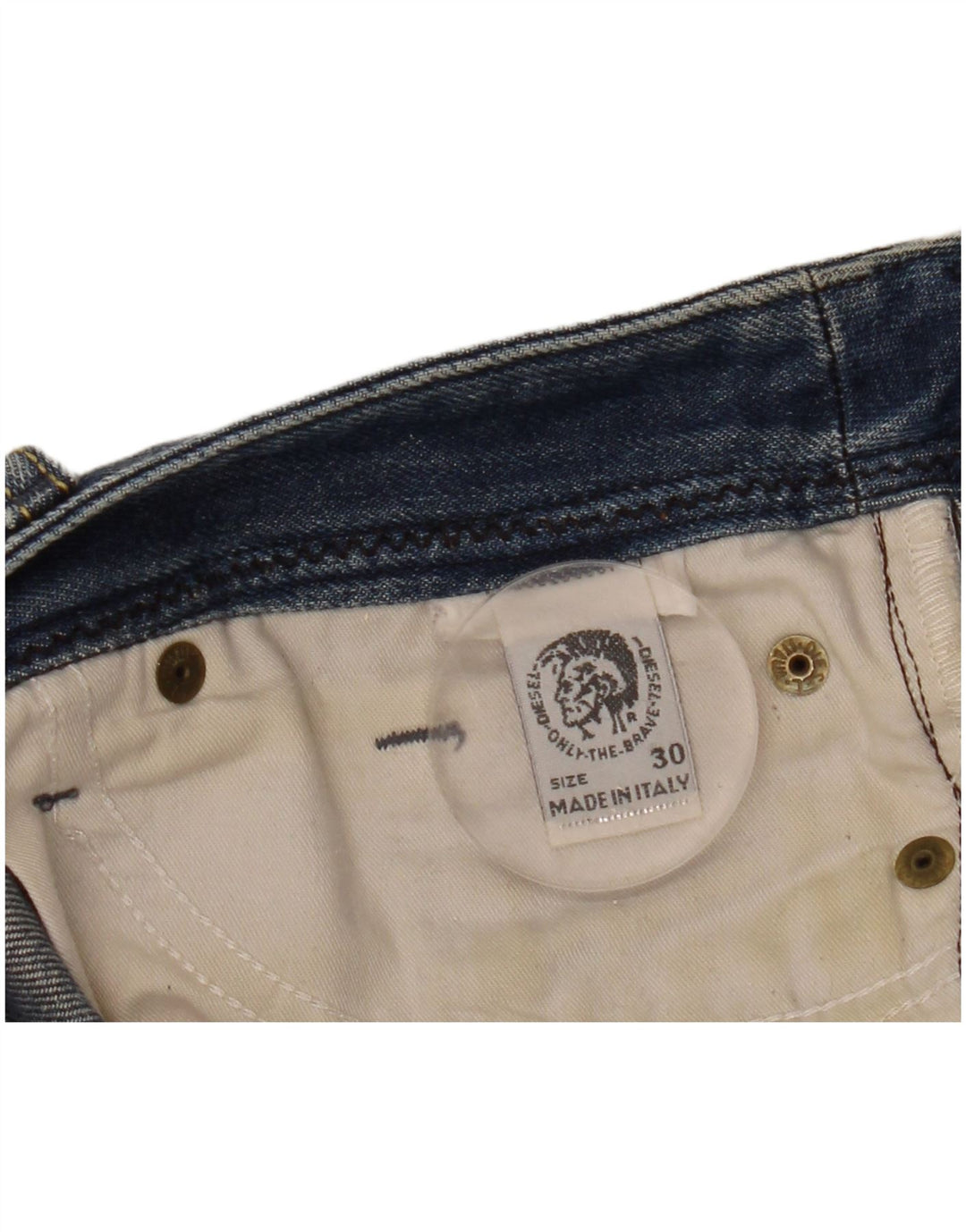 Diesel Dame Bootcut Jeans W30 L34 Blå