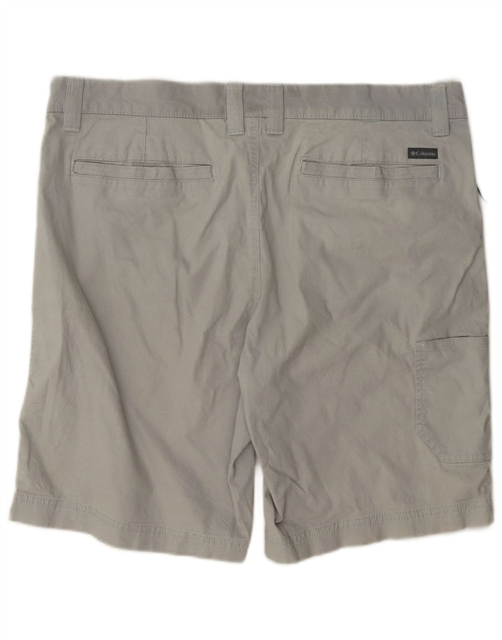 Columbia Herre Regular Fit Cargo Shorts W36 Large Blue Cotton