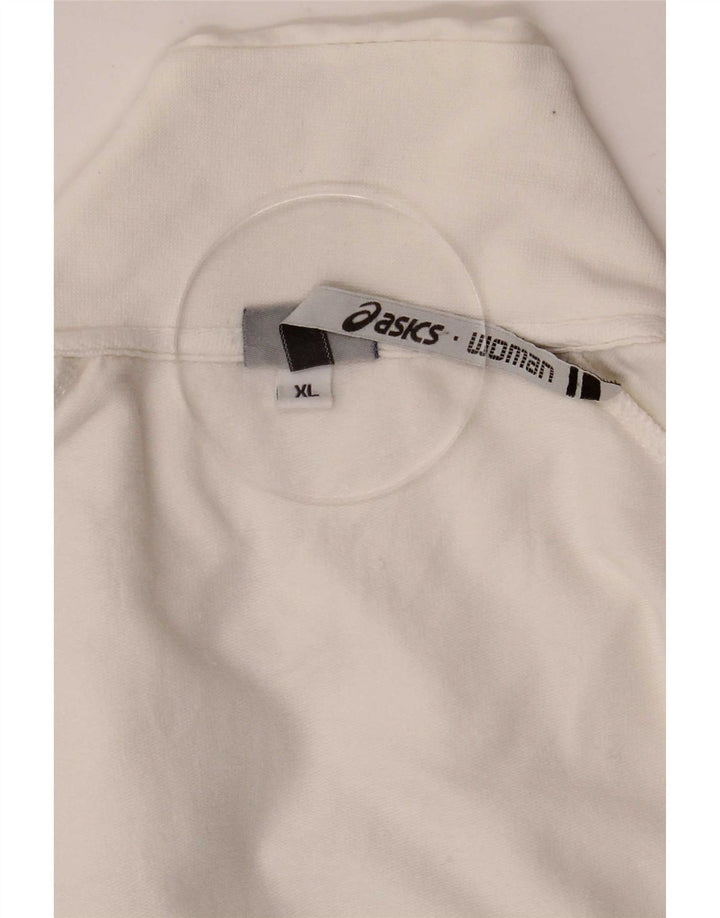 Asics træningsdragt til kvinder, topjakke UK 18 XL Hvid