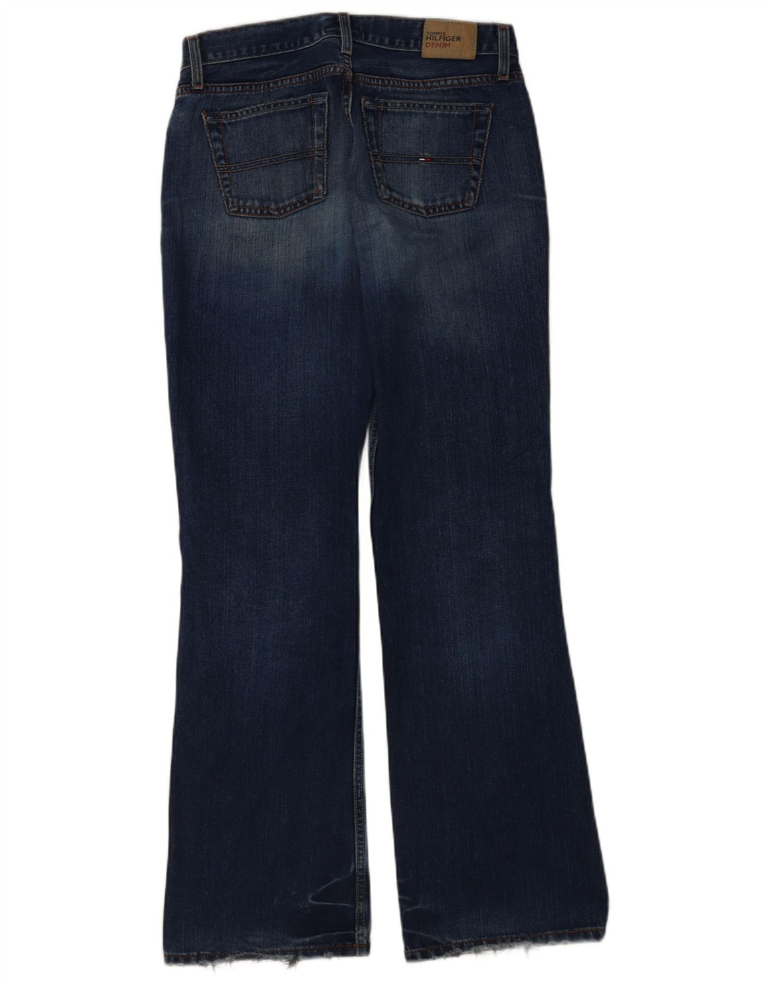 Tommy Hilfiger Dame Flared Jeans W29 L32 Blå Bomuld