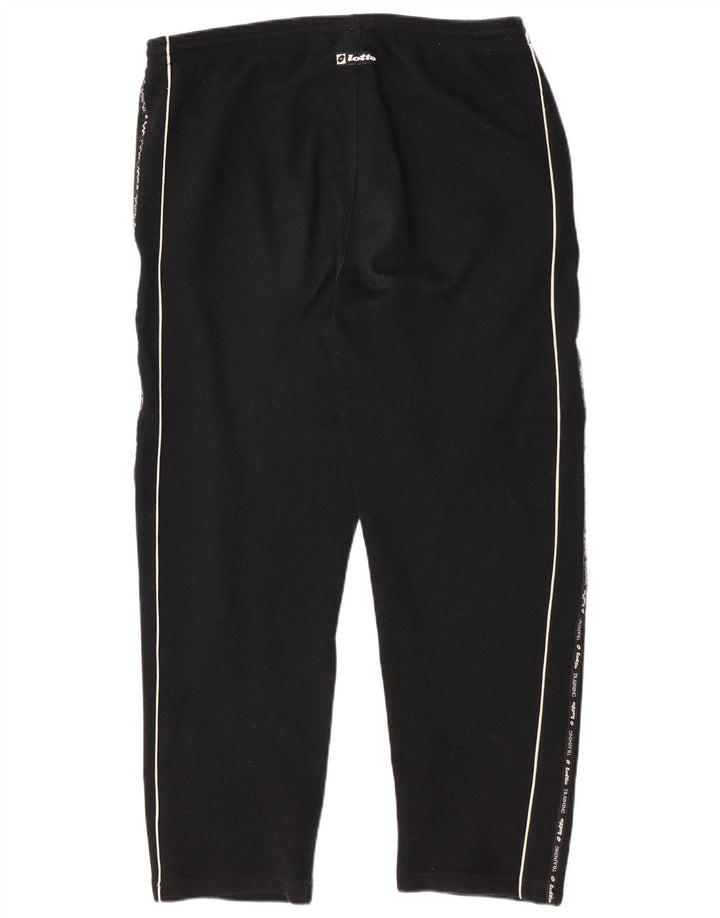 Lotto Herre grafisk træningsdragt Bukser UK 40/42 Large Black Polyester