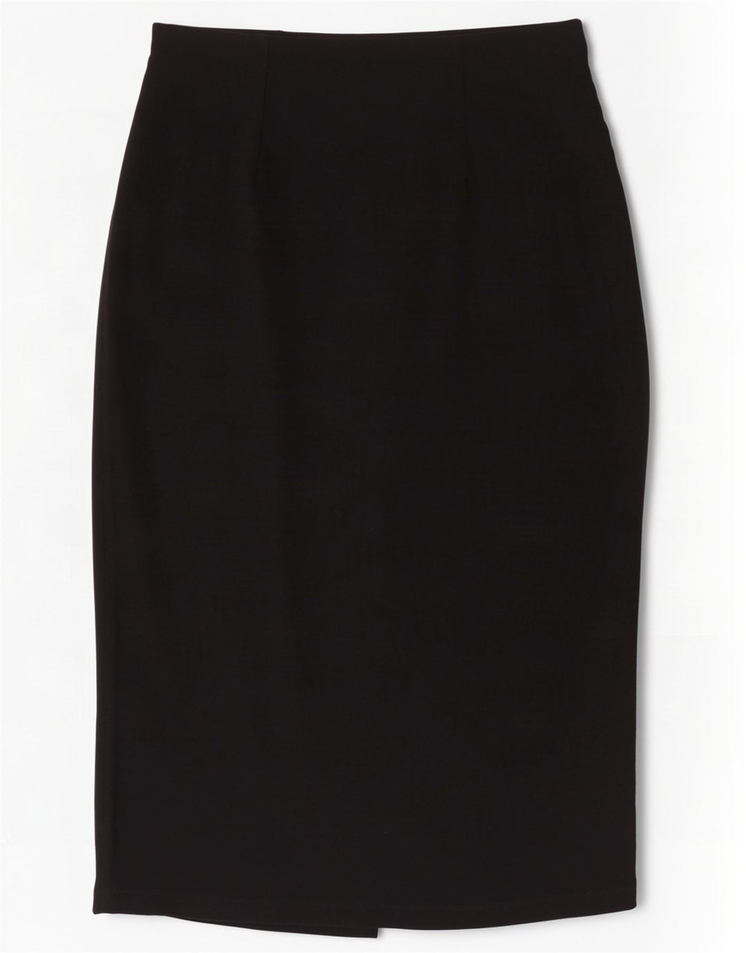 Marks & Spencer Midi-nederdel til kvinder UK 10 Small W30 Black Viscose