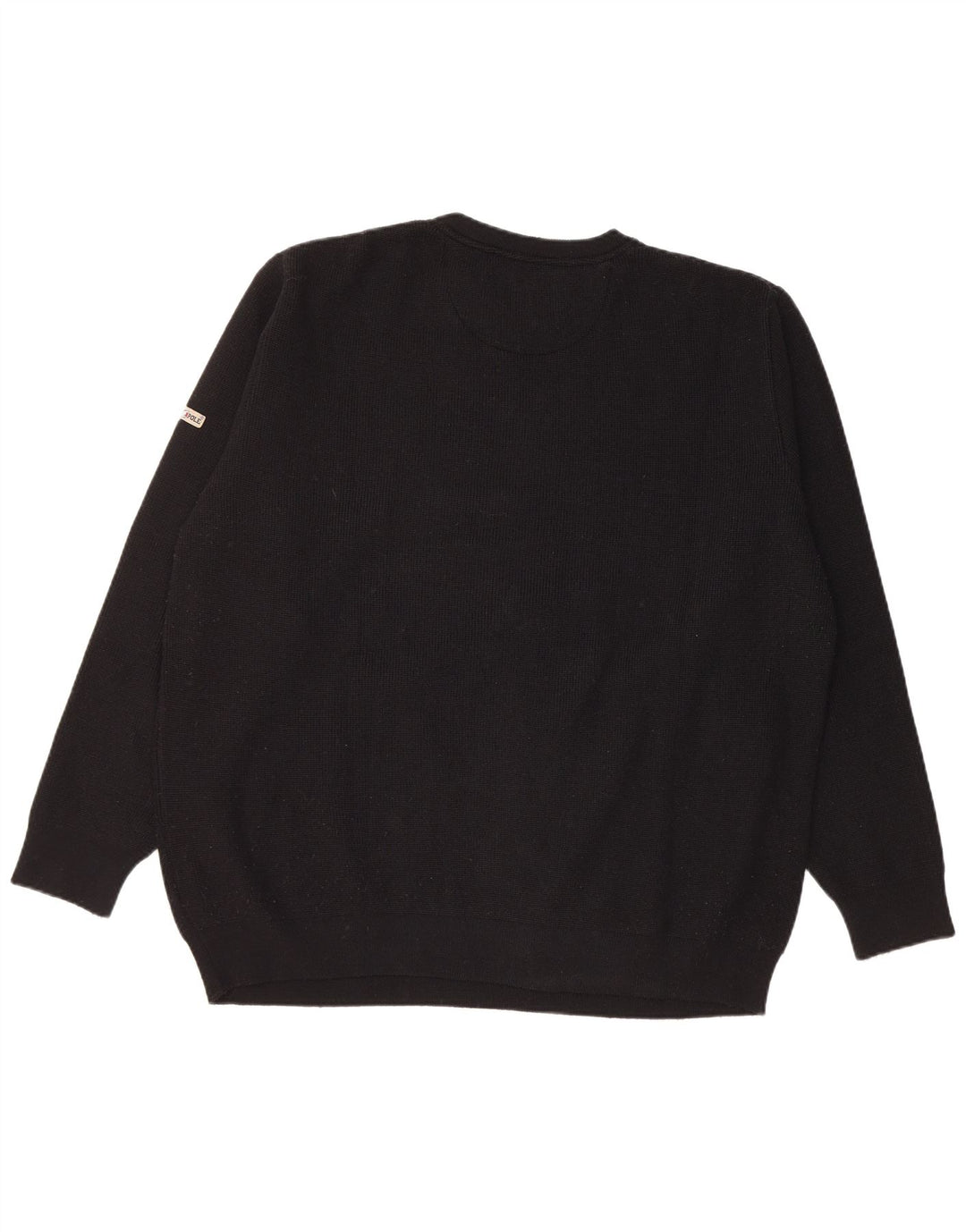 NORTH POLE Herre Crew Neck Jumper Sweater 2XL Sort Uld