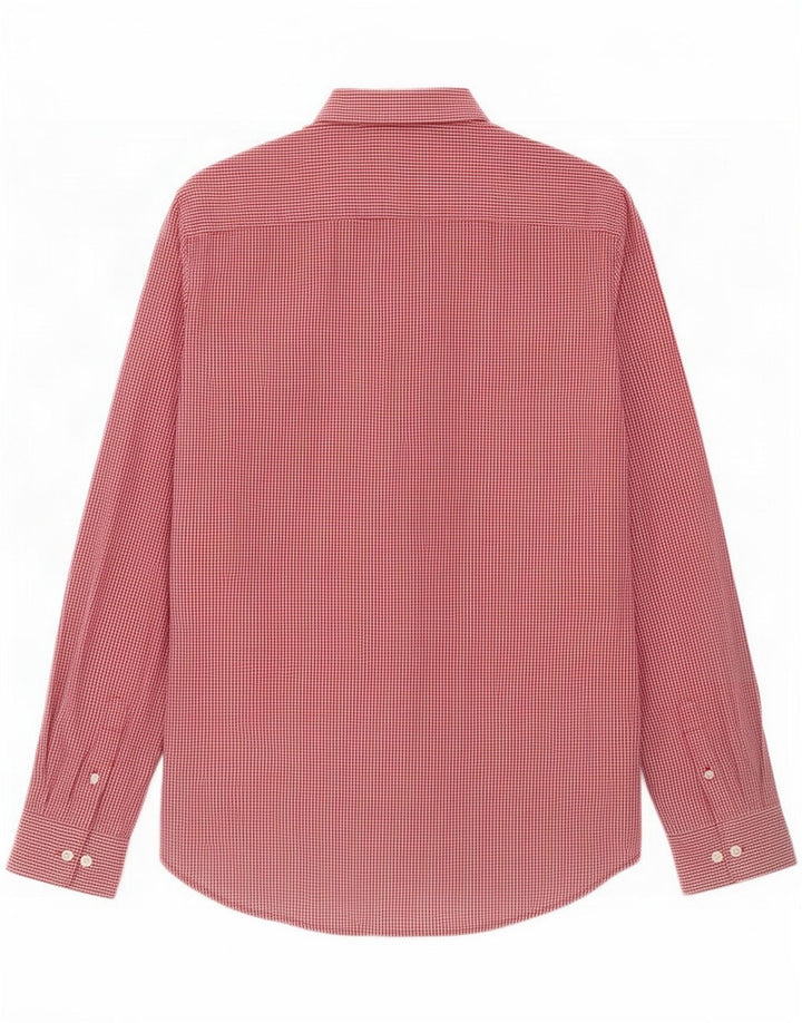 French Connection Herreskjorte Lille rød Gingham Bomuld