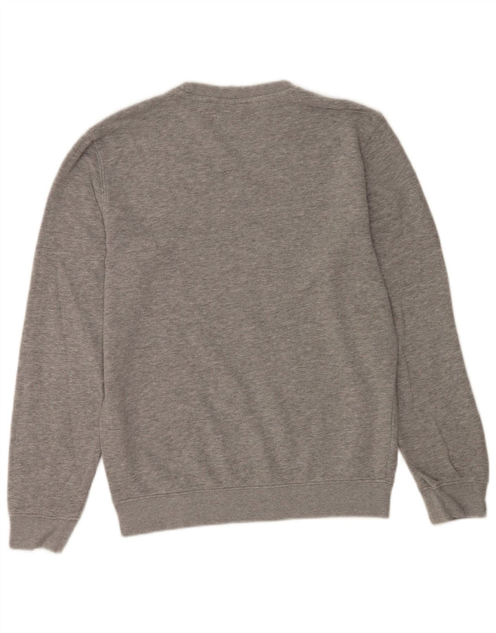 Champion Herre grafisk sweatshirt Jumper lille grå flækket bomuld