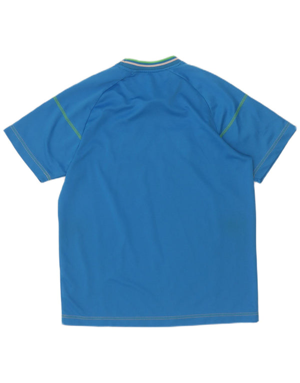 Lotto Herre Grafisk T-Shirt Top Stor Blå Polyester