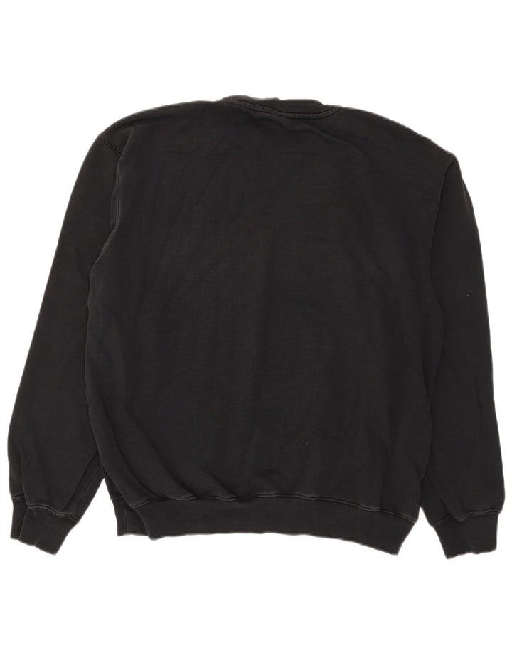 Champion Dame Grafisk Sweatshirt Jumper XL Sort Bomuld