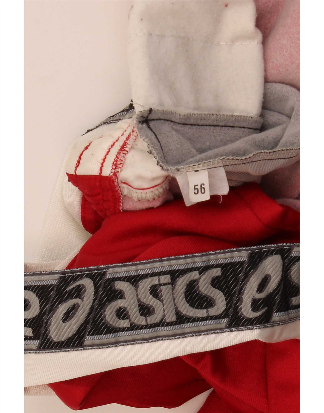Asics Herre grafisk træningsdragt Bukser IT 56 XL Rød Colourblock Polyamid