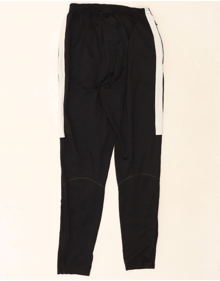 NIKE Womens Dri Fit Tracksuit Trousers UK 12 Medium  Black Colourblock Vintage Nike and Second-Hand Nike from Messina Hembry 