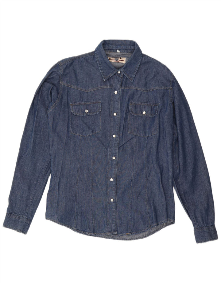 Brandon & C Dame Denim Shirt UK 18 XL Blå