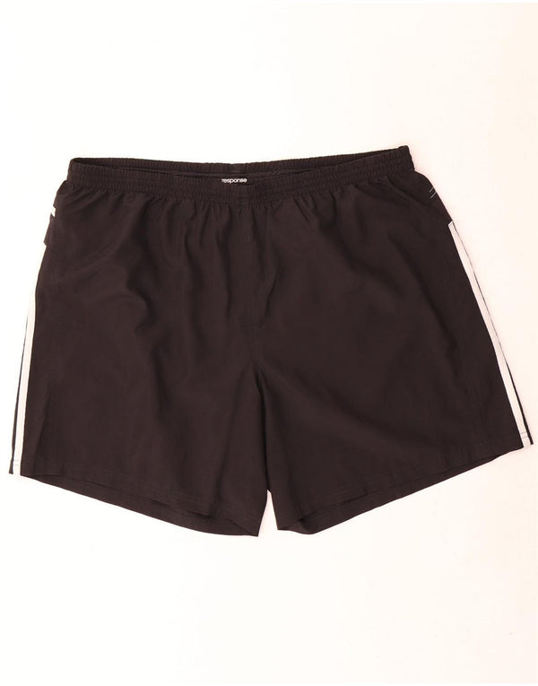 Adidas Herre Climalite Sport Shorts 2XL Sort Polyester