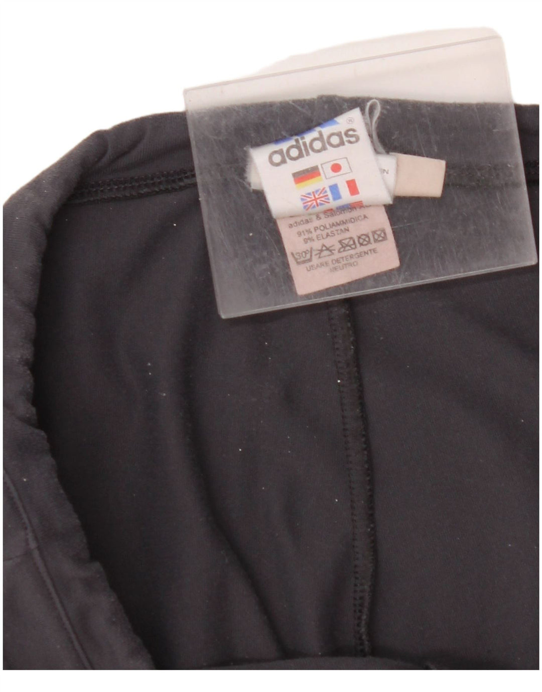ADIDAS træningsdragt bukser til kvinder UK 16 Stor marineblå polyamid