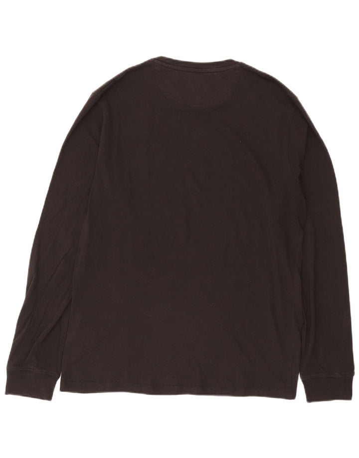 Timberland Herre Slim Fit Top Langærmet Medium Sort Bomuld