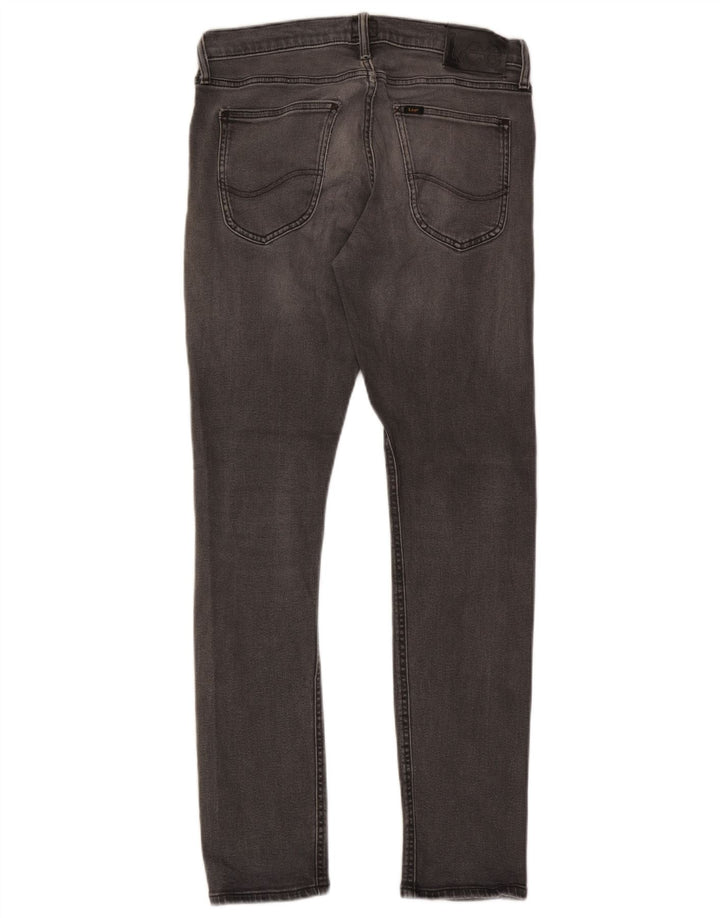Lee Herre Luke Slim Jeans W30 L32 Grå Bomuld