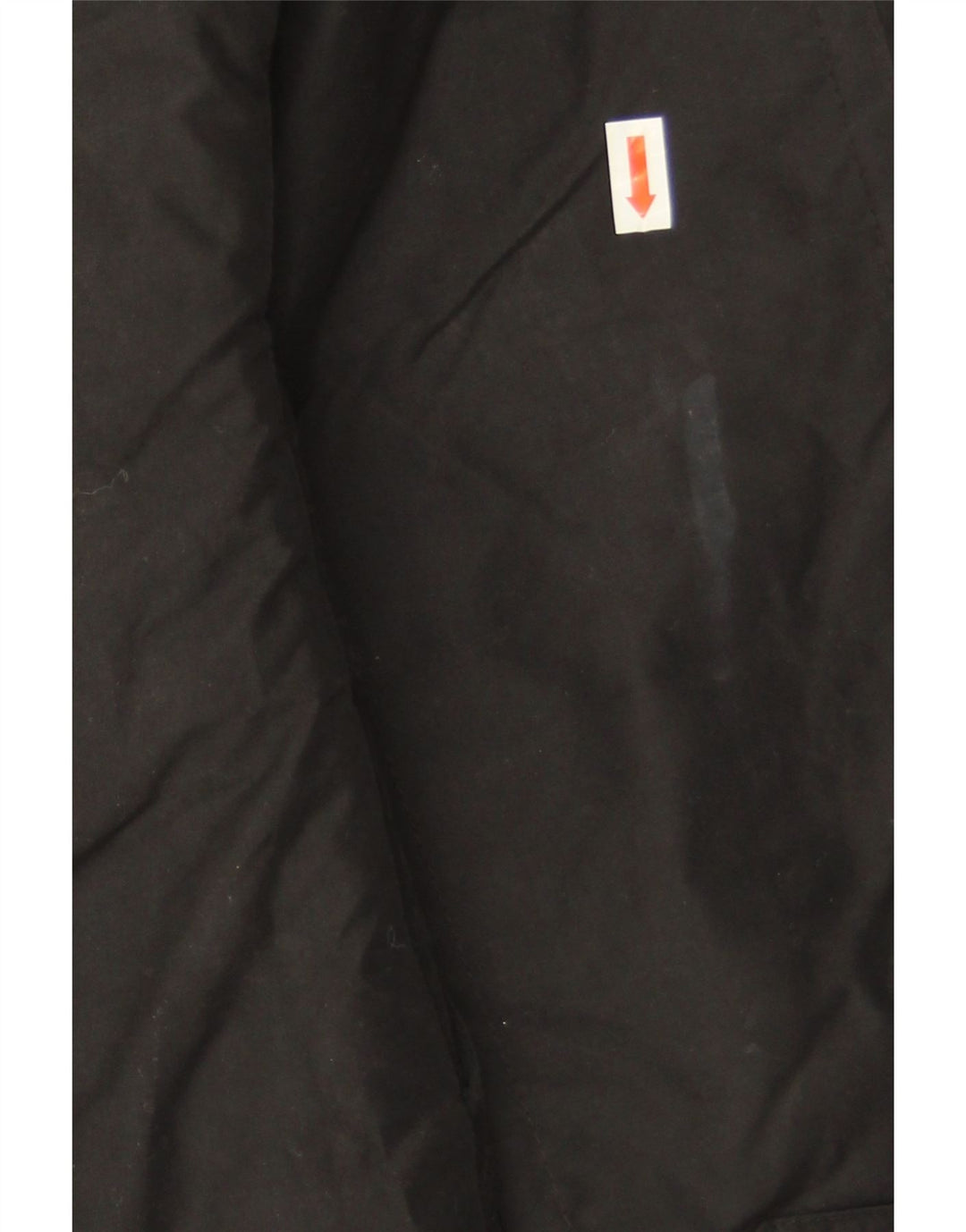 Levi's Dame Oversized Windbreaker Jacket UK 10 Small Black Polyester
