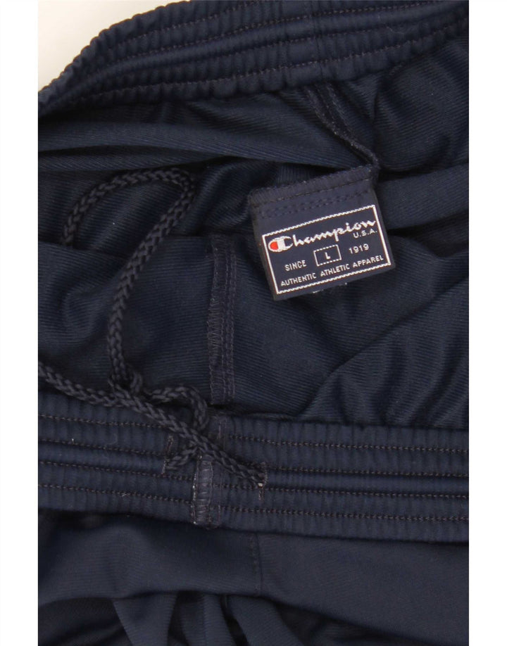 Champion Herre træningsdragt Bukser Large Navy Blue Polyester