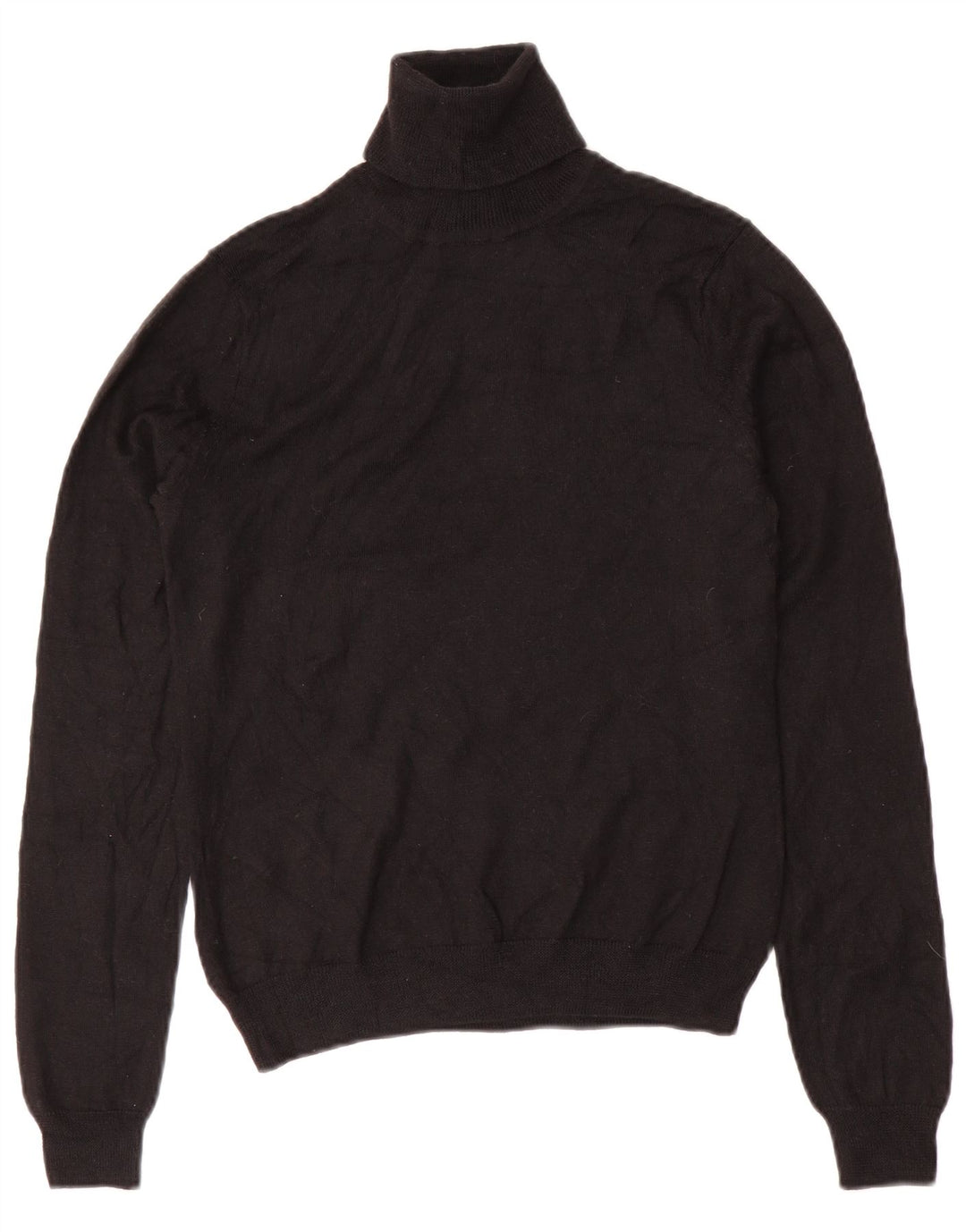 BROOKS BROTHERS Dame Rullehalstrøje DK 10 Lille Sort