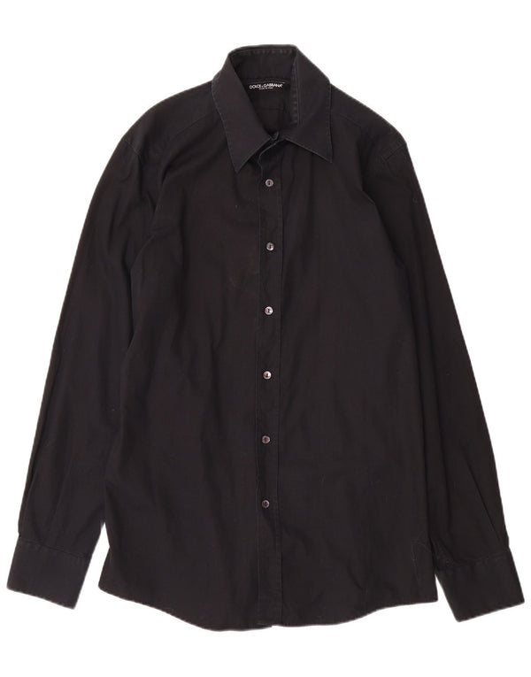 Dolce & Gabbana herreskjorte str. 41 16 Large Sort