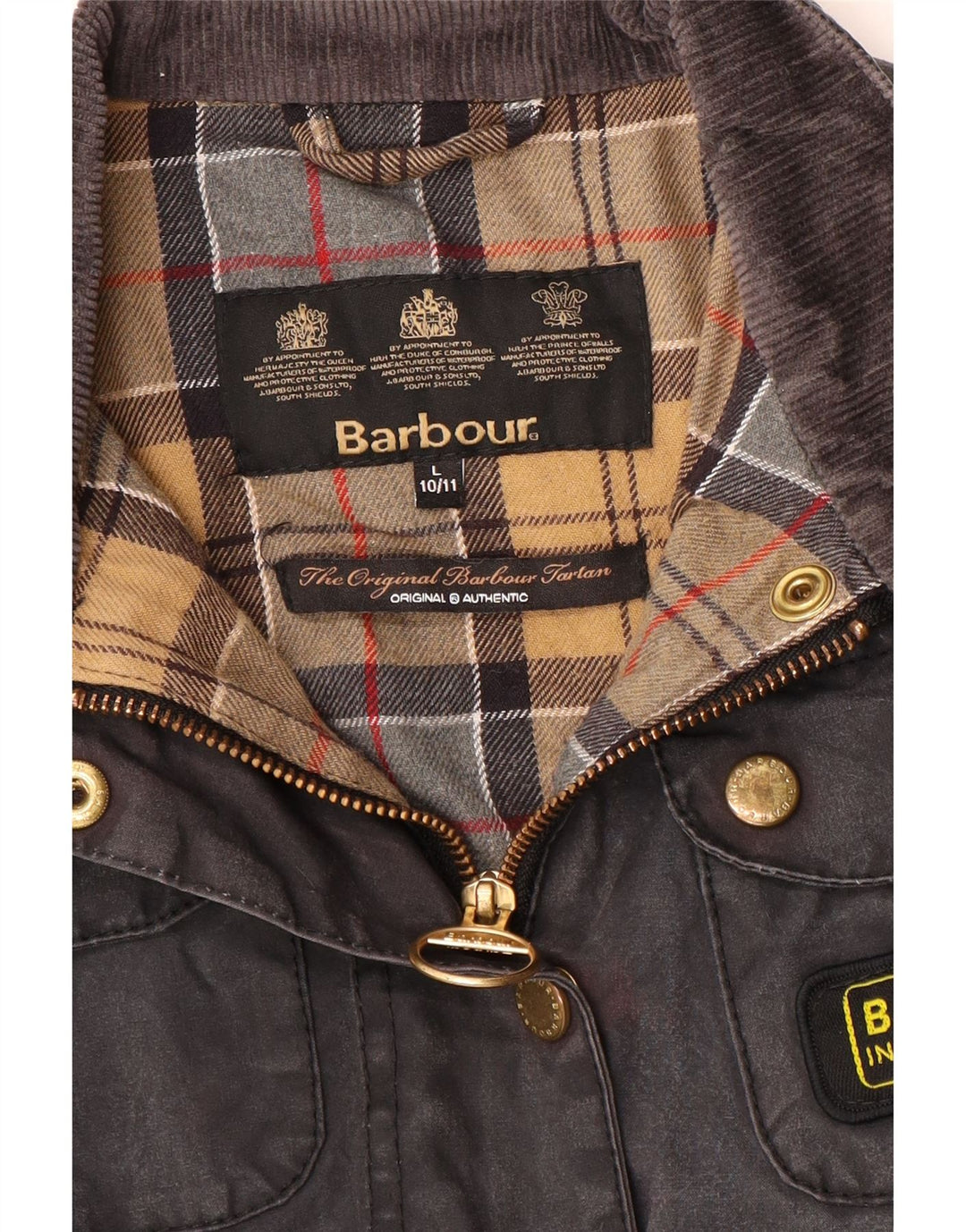 Barbour Girls Utility Jacket 10-11 år Stor Sort