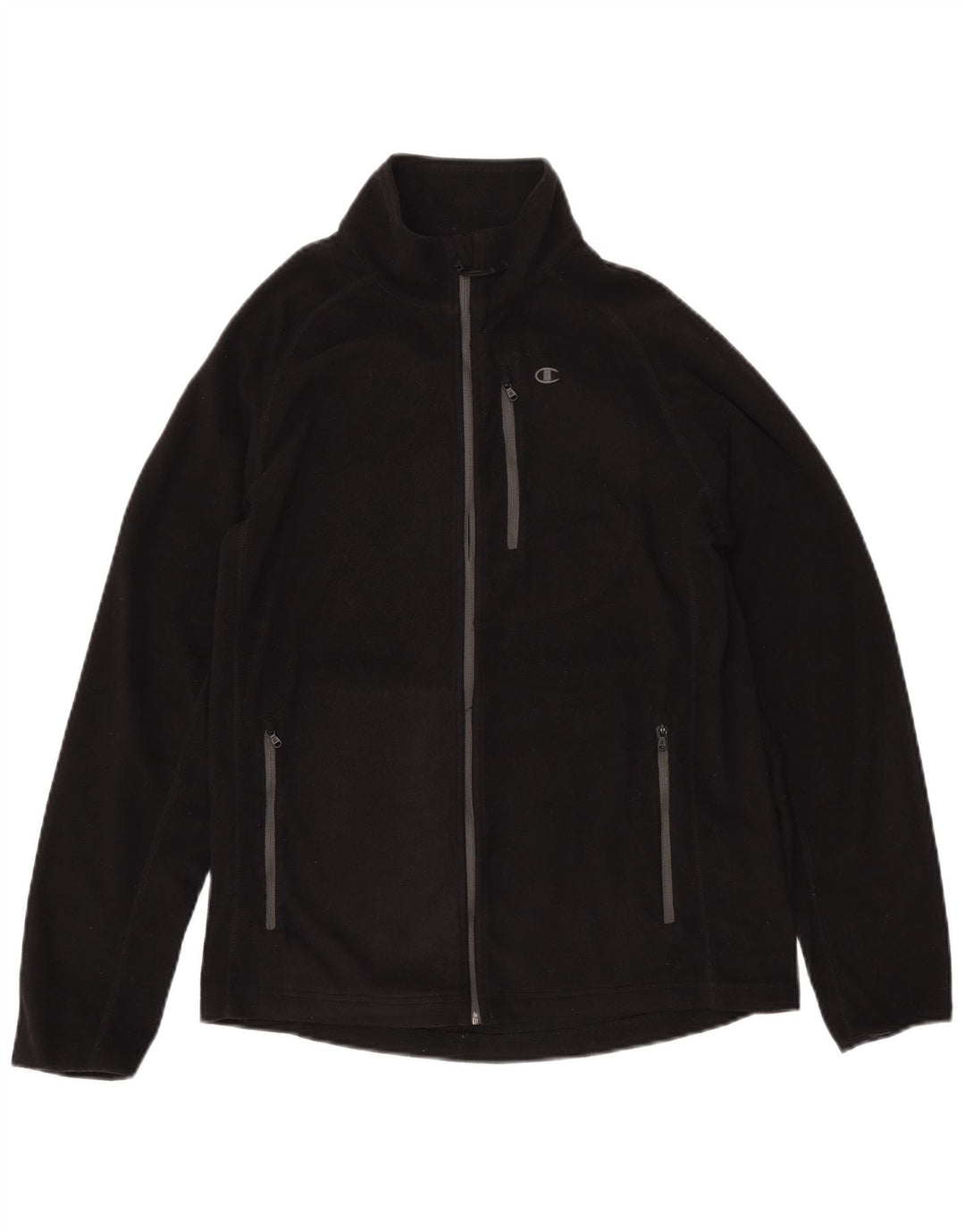 CHAMPION Dame Fleecejakke UK 14 Medium Sort