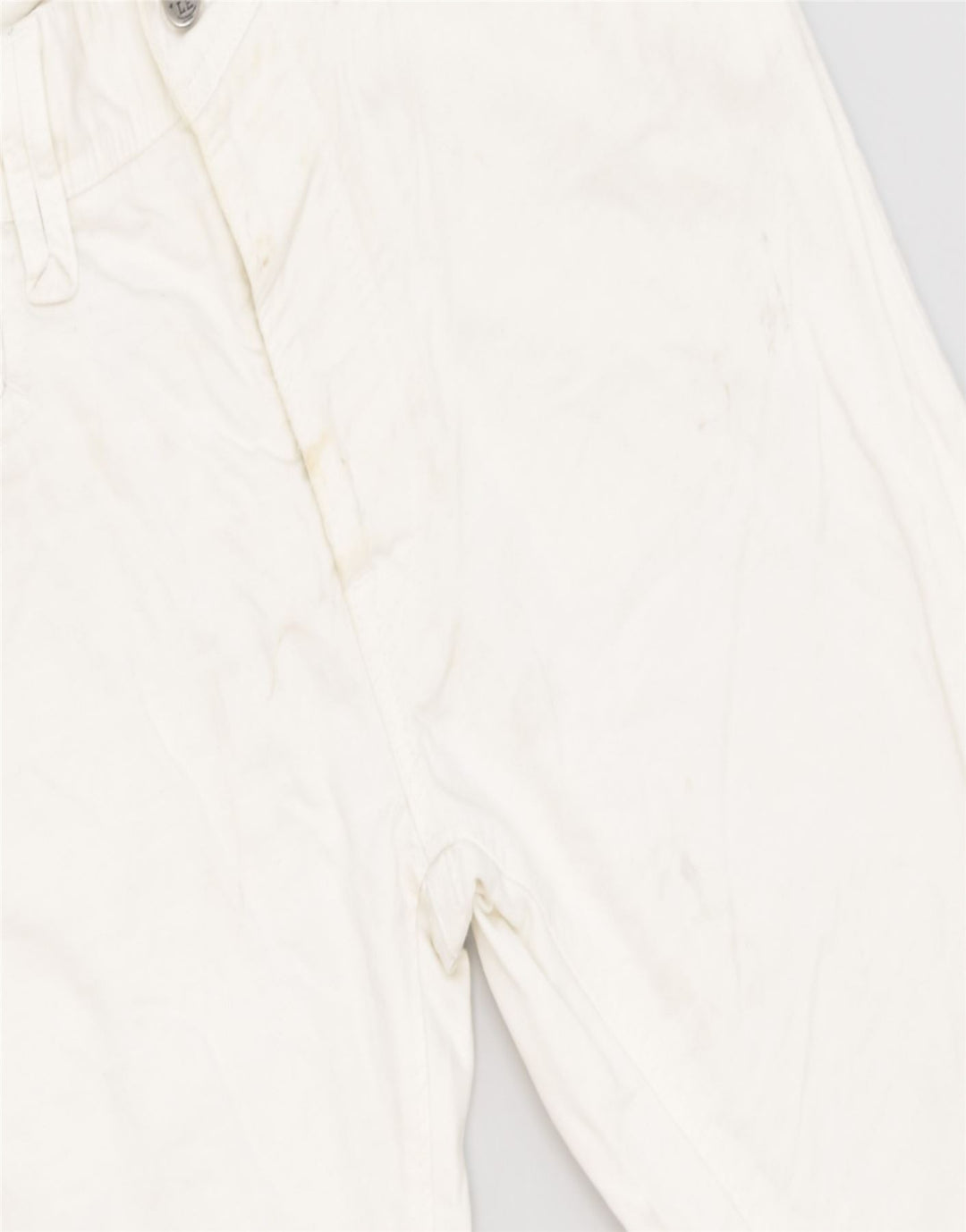 CYCLE Womens Slim Casual Trousers W31 L30 White Cotton Classic | Vintage | Thrift | Second-Hand | Used Clothing | Messina Hembry 