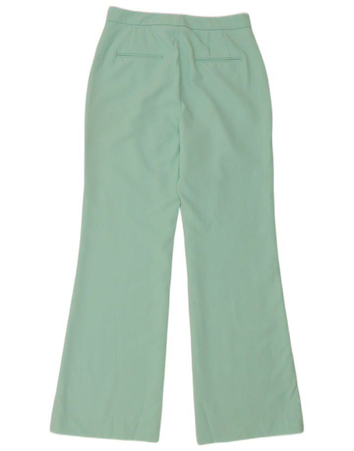Zara Dame Bootcut Casual Bukser Små W26 L31 Grøn
