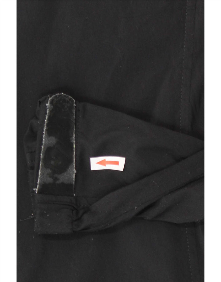 Blauer Dame Regnjakke UK 14 Stor Sort Polyamid