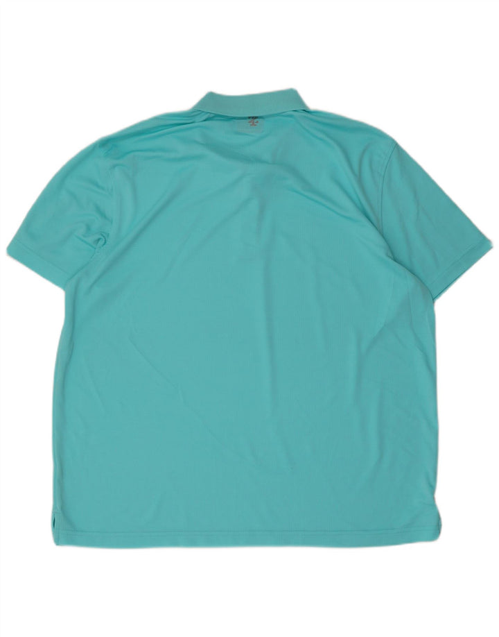 IZOD Golf Polo Shirt til mænd XL Turkis