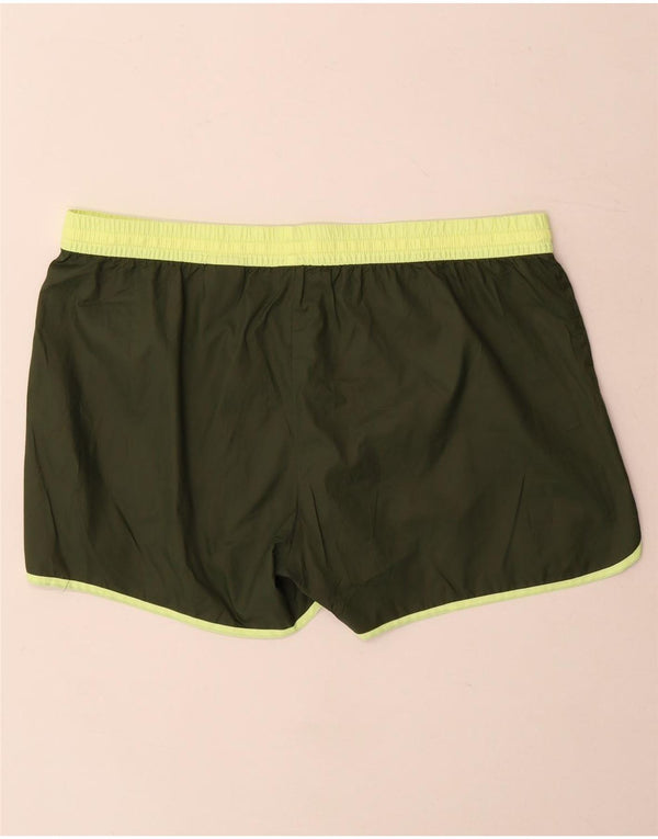 Reebok Sportsshorts til kvinder UK 16 Large Khaki Polyester