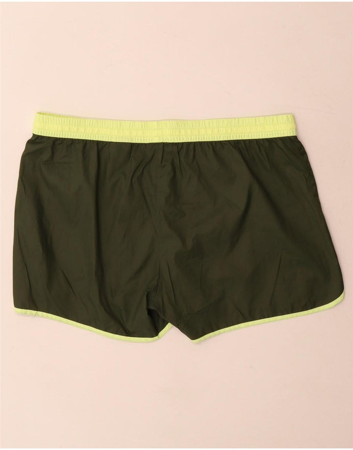 Reebok Sportsshorts til kvinder UK 16 Large Khaki Polyester