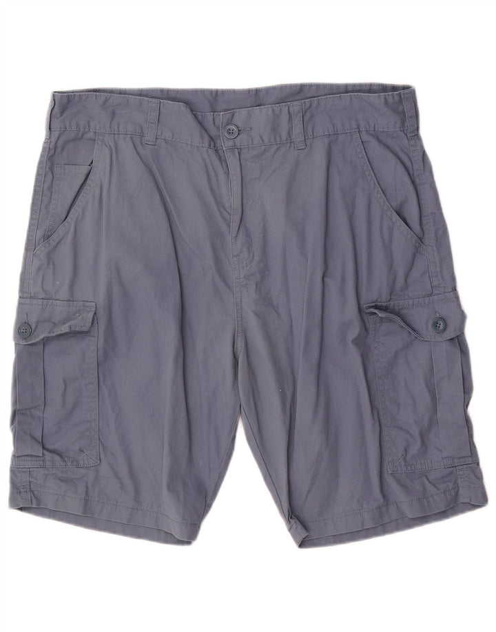 Mountain Warehouse Herre Cargo Shorts W36 Large Blue Cotton