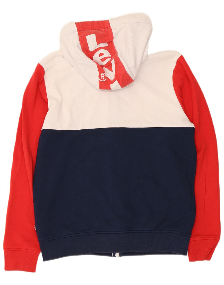 Levi's Boys Hættetrøje med lynlås 15-16 år Multifarvet Colourblock