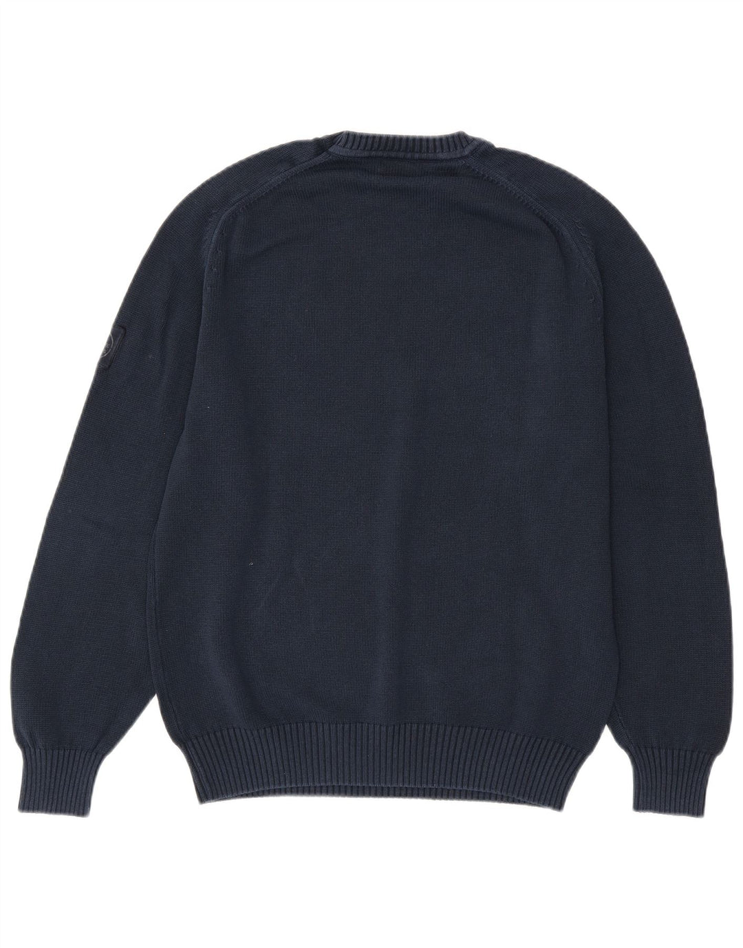 MURPHY & NYE Herre Sailmakers Crew Neck Jumper Sweater Medium Navy Blue