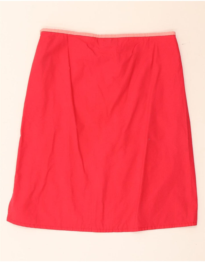 Tommy Hilfiger Dame A-Line nederdel Medium W34 Rød Bomuld