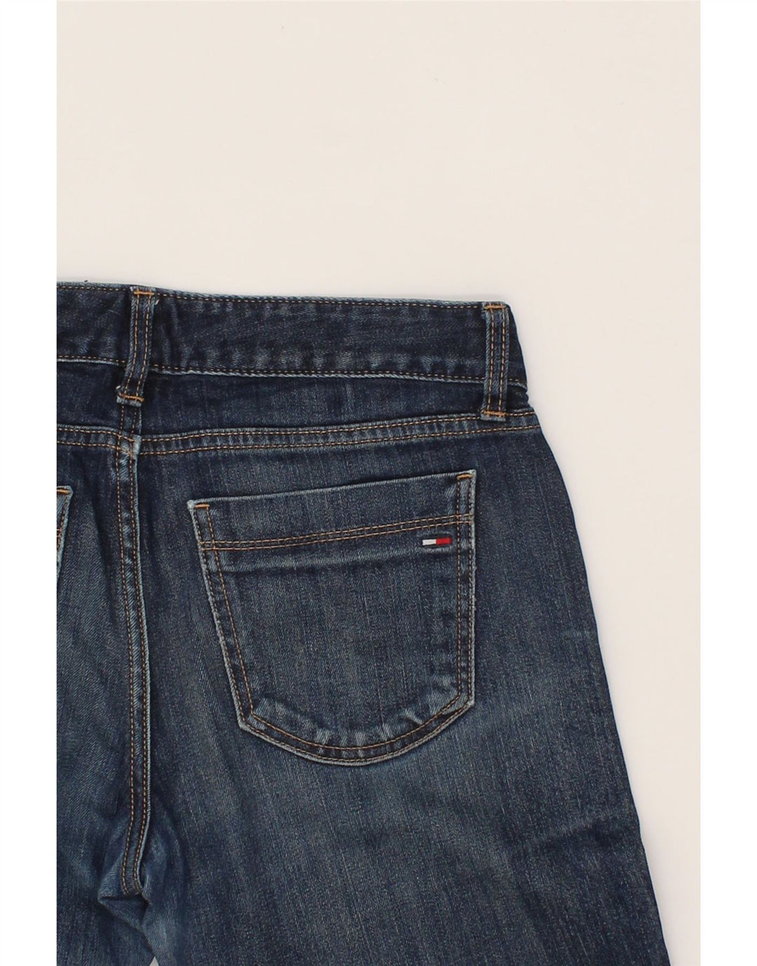 TOMMY HILFIGER Womens Straight Jeans W30 L32 Navy Blue Vintage Tommy Hilfiger and Second-Hand Tommy Hilfiger from Messina Hembry 